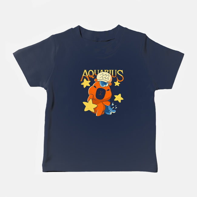 Capybara Aquarius-Baby-Basic-Tee-mmandy