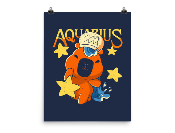 Capybara Aquarius