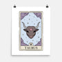 Taurus Card-None-Matte-Poster-Maria
