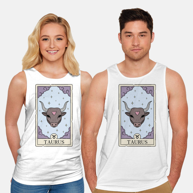 Taurus Card-Unisex-Basic-Tank-Maria