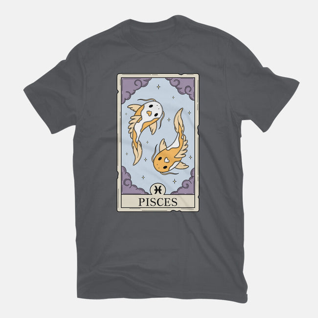 Pisces Card-Unisex-Basic-Tee-Maria