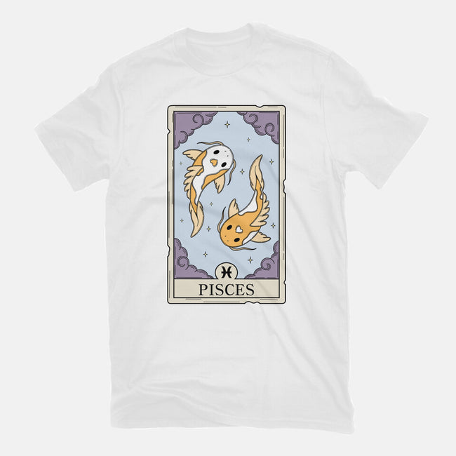 Pisces Card-Womens-Basic-Tee-Maria