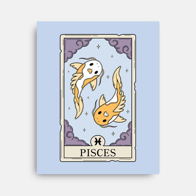 Pisces Card-None-Stretched-Canvas-Maria
