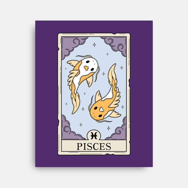Pisces Card-None-Stretched-Canvas-Maria