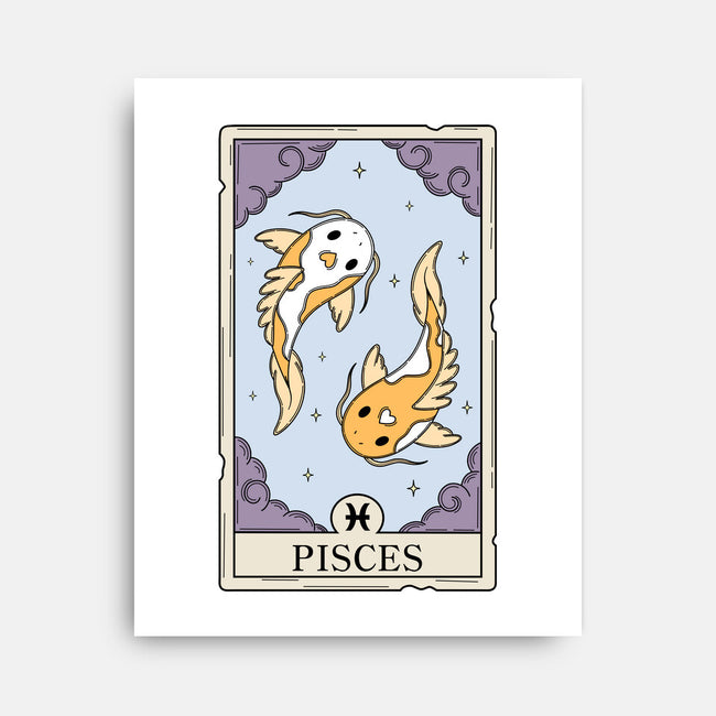 Pisces Card-None-Stretched-Canvas-Maria