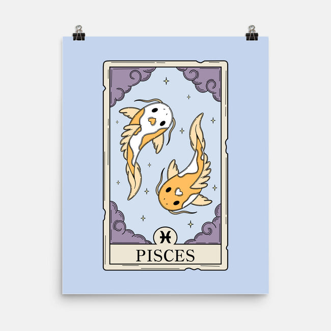 Pisces Card-None-Matte-Poster-Maria