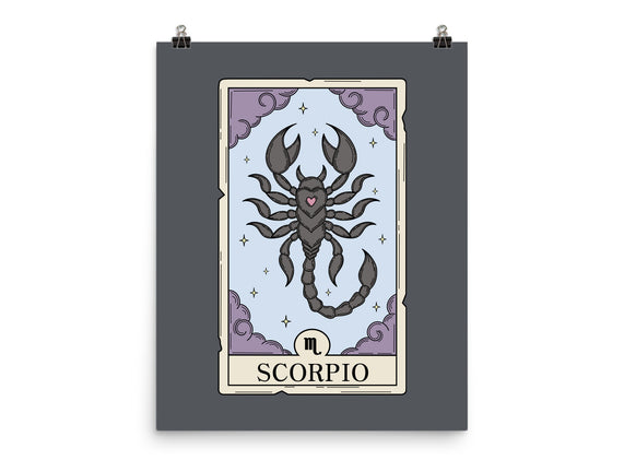 Scorpio Card