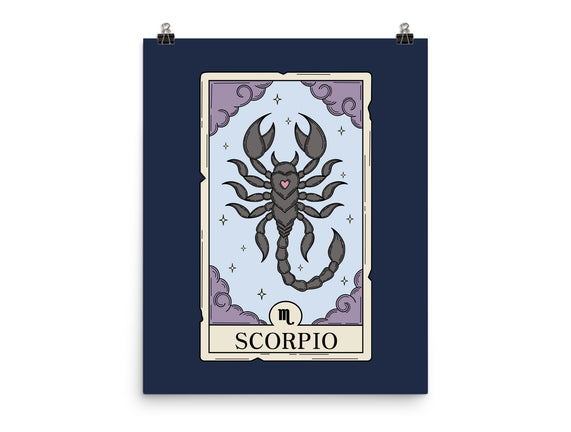 Scorpio Card