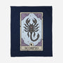 Scorpio Card-None-Fleece-Blanket-Maria