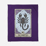 Scorpio Card-None-Fleece-Blanket-Maria