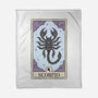 Scorpio Card-None-Fleece-Blanket-Maria