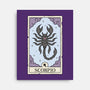 Scorpio Card-None-Stretched-Canvas-Maria