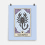 Scorpio Card-None-Matte-Poster-Maria