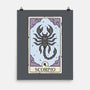 Scorpio Card-None-Matte-Poster-Maria