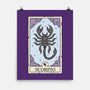 Scorpio Card-None-Matte-Poster-Maria