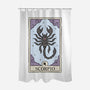 Scorpio Card-None-Polyester-Shower Curtain-Maria