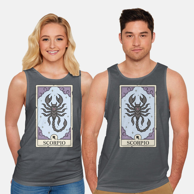 Scorpio Card-Unisex-Basic-Tank-Maria