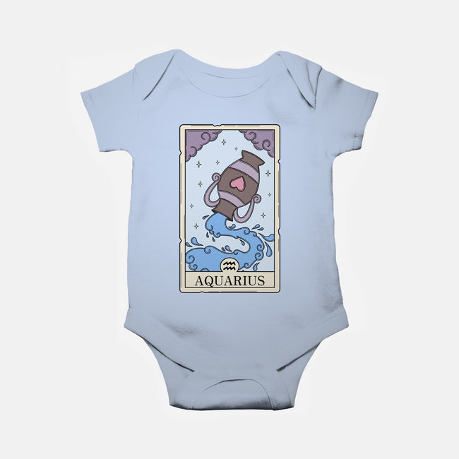 Aquarius Card-Baby-Basic-Onesie-Maria