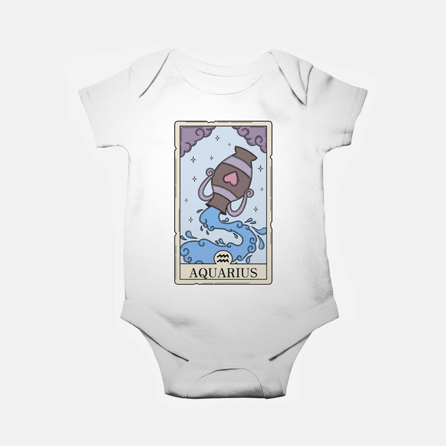 Aquarius Card-Baby-Basic-Onesie-Maria