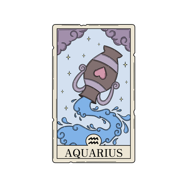 Aquarius Card-None-Stretched-Canvas-Maria