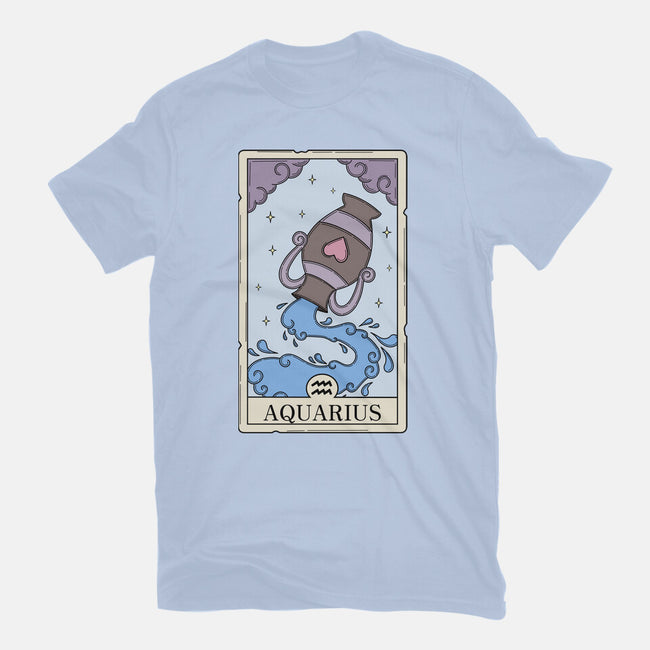 Aquarius Card-Mens-Basic-Tee-Maria