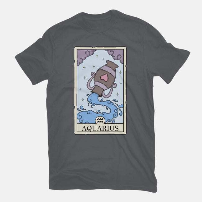 Aquarius Card-Womens-Basic-Tee-Maria