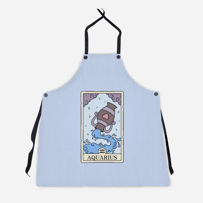 Aquarius Card-Unisex-Kitchen-Apron-Maria