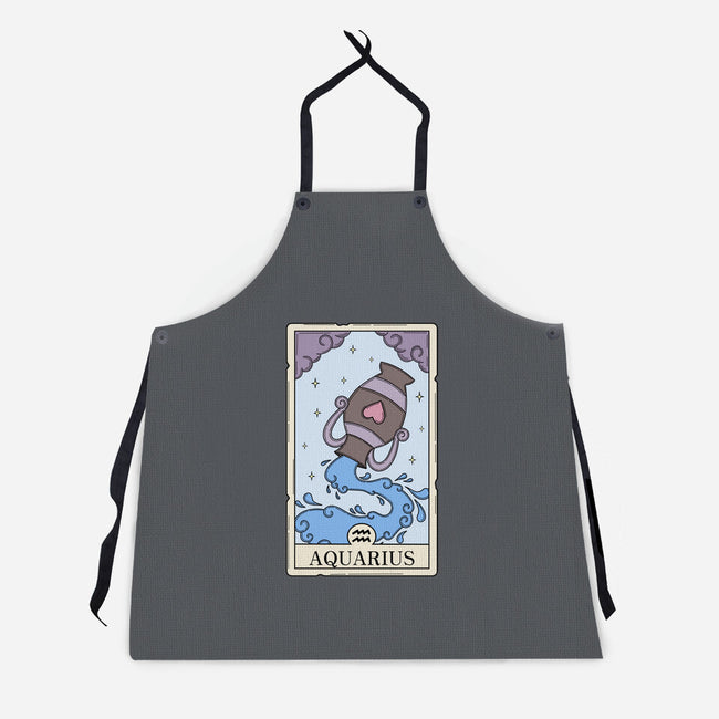 Aquarius Card-Unisex-Kitchen-Apron-Maria