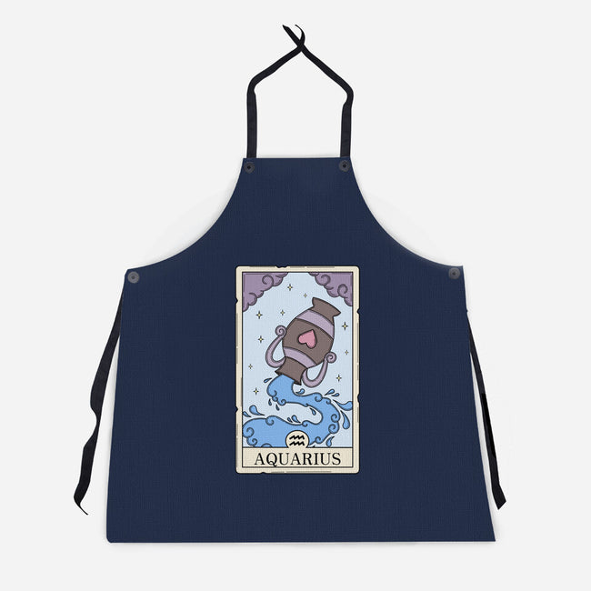 Aquarius Card-Unisex-Kitchen-Apron-Maria