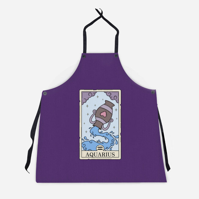 Aquarius Card-Unisex-Kitchen-Apron-Maria