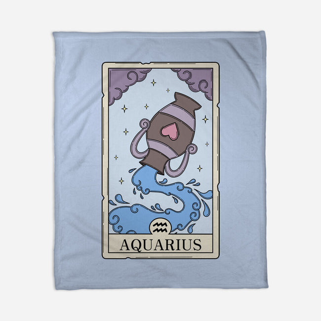 Aquarius Card-None-Fleece-Blanket-Maria