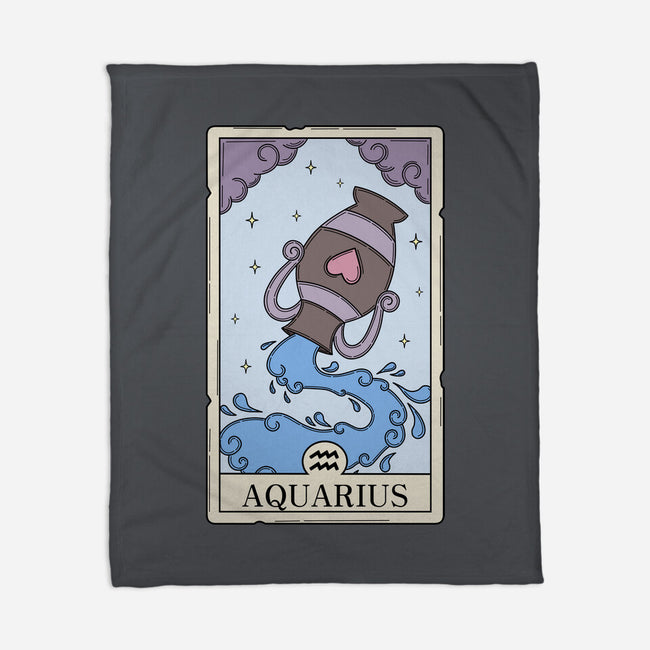 Aquarius Card-None-Fleece-Blanket-Maria