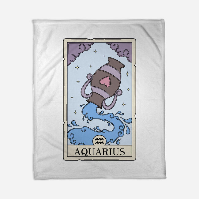 Aquarius Card-None-Fleece-Blanket-Maria