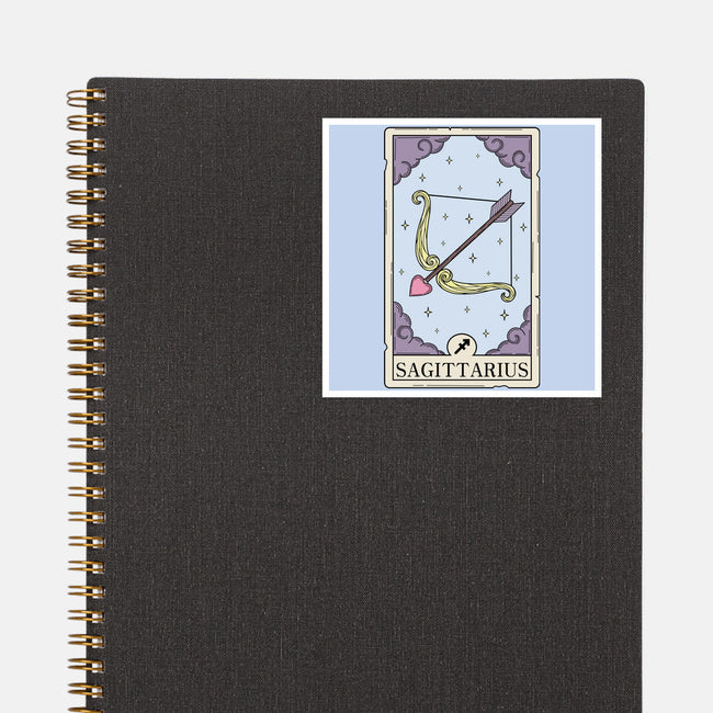 Sagittarius Card-None-Glossy-Sticker-Maria