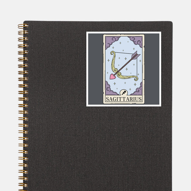 Sagittarius Card-None-Glossy-Sticker-Maria