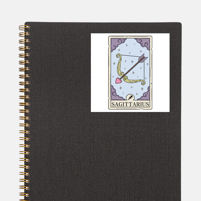 Sagittarius Card-None-Glossy-Sticker-Maria