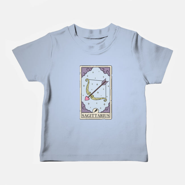 Sagittarius Card-Baby-Basic-Tee-Maria