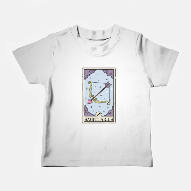 Sagittarius Card-Baby-Basic-Tee-Maria