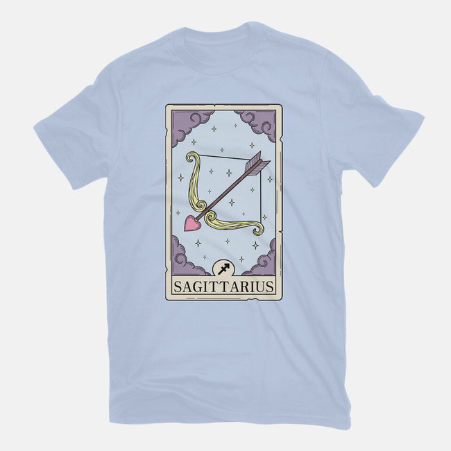 Sagittarius Card-Womens-Basic-Tee-Maria