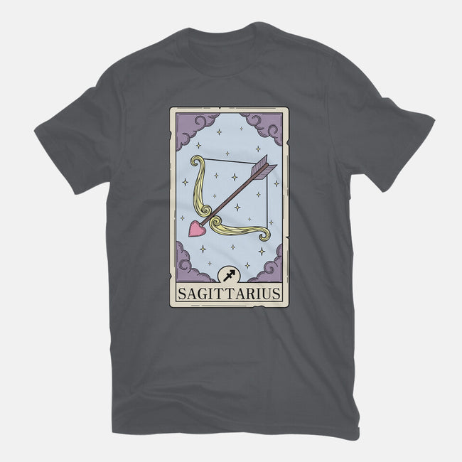 Sagittarius Card-Womens-Basic-Tee-Maria