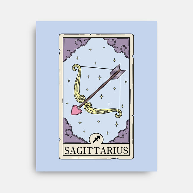 Sagittarius Card-None-Stretched-Canvas-Maria