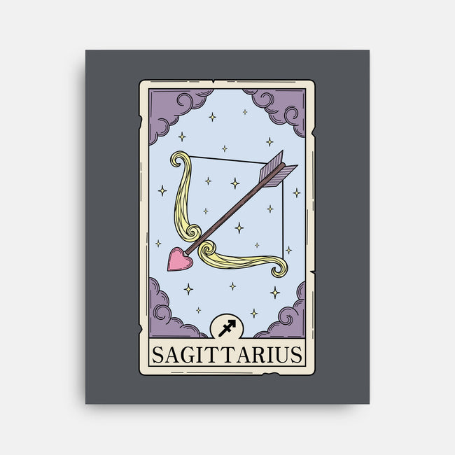 Sagittarius Card-None-Stretched-Canvas-Maria