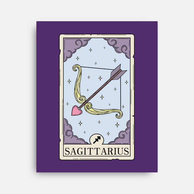 Sagittarius Card-None-Stretched-Canvas-Maria