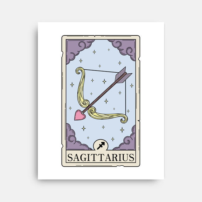 Sagittarius Card-None-Stretched-Canvas-Maria