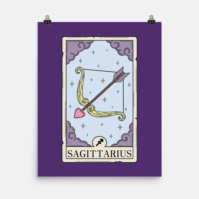 Sagittarius Card-None-Matte-Poster-Maria