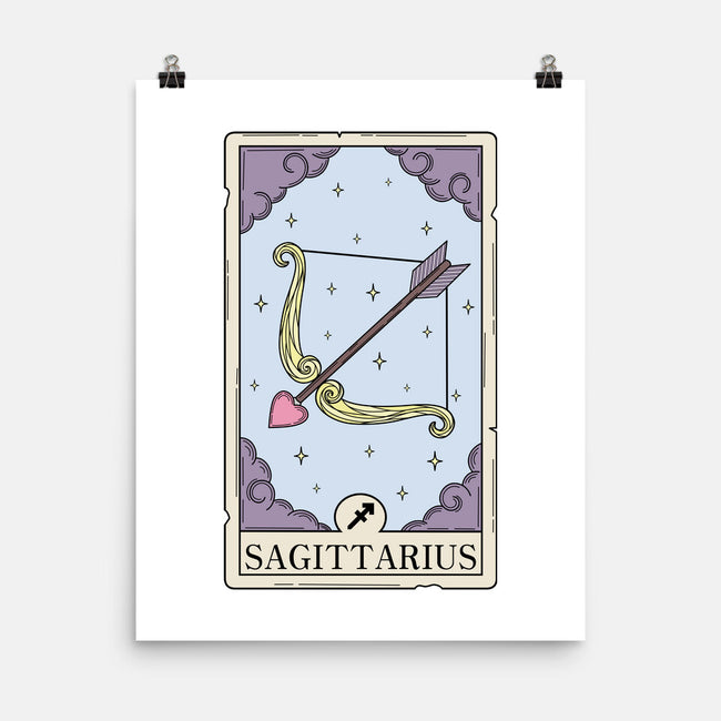 Sagittarius Card-None-Matte-Poster-Maria