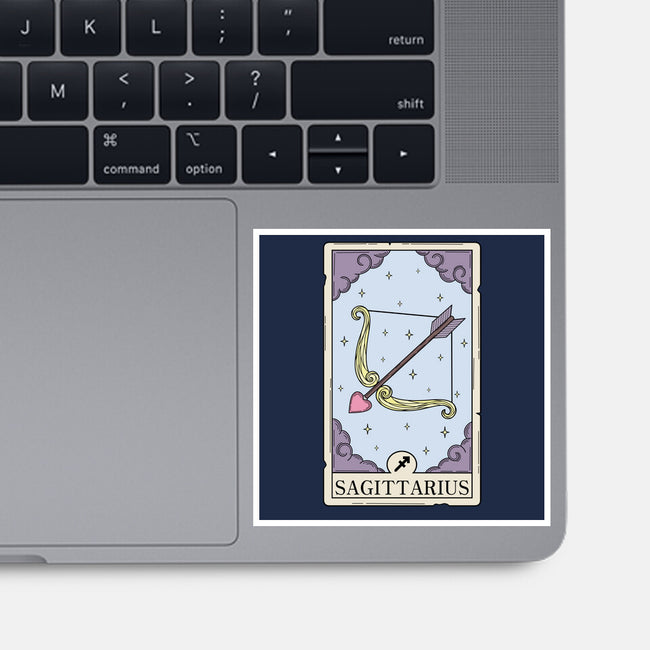 Sagittarius Card-None-Glossy-Sticker-Maria