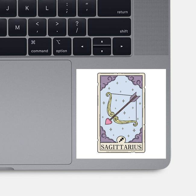 Sagittarius Card-None-Glossy-Sticker-Maria