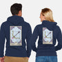 Sagittarius Card-Unisex-Zip-Up-Sweatshirt-Maria