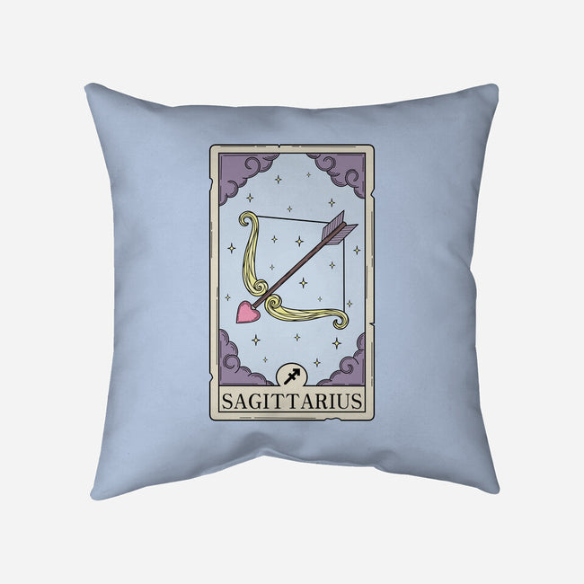 Sagittarius Card-None-Removable Cover w Insert-Throw Pillow-Maria